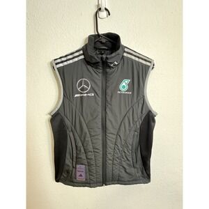 Mercedes AMG Petronas F1 adidas 2025 Women's Team Gilet - Black Size Small